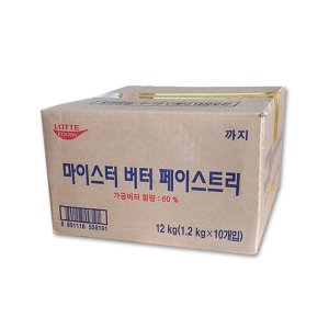 [할인판매][벌크] 롯데푸드 마이스터버터 페이스트리 1박스 (1.2kg*10개)